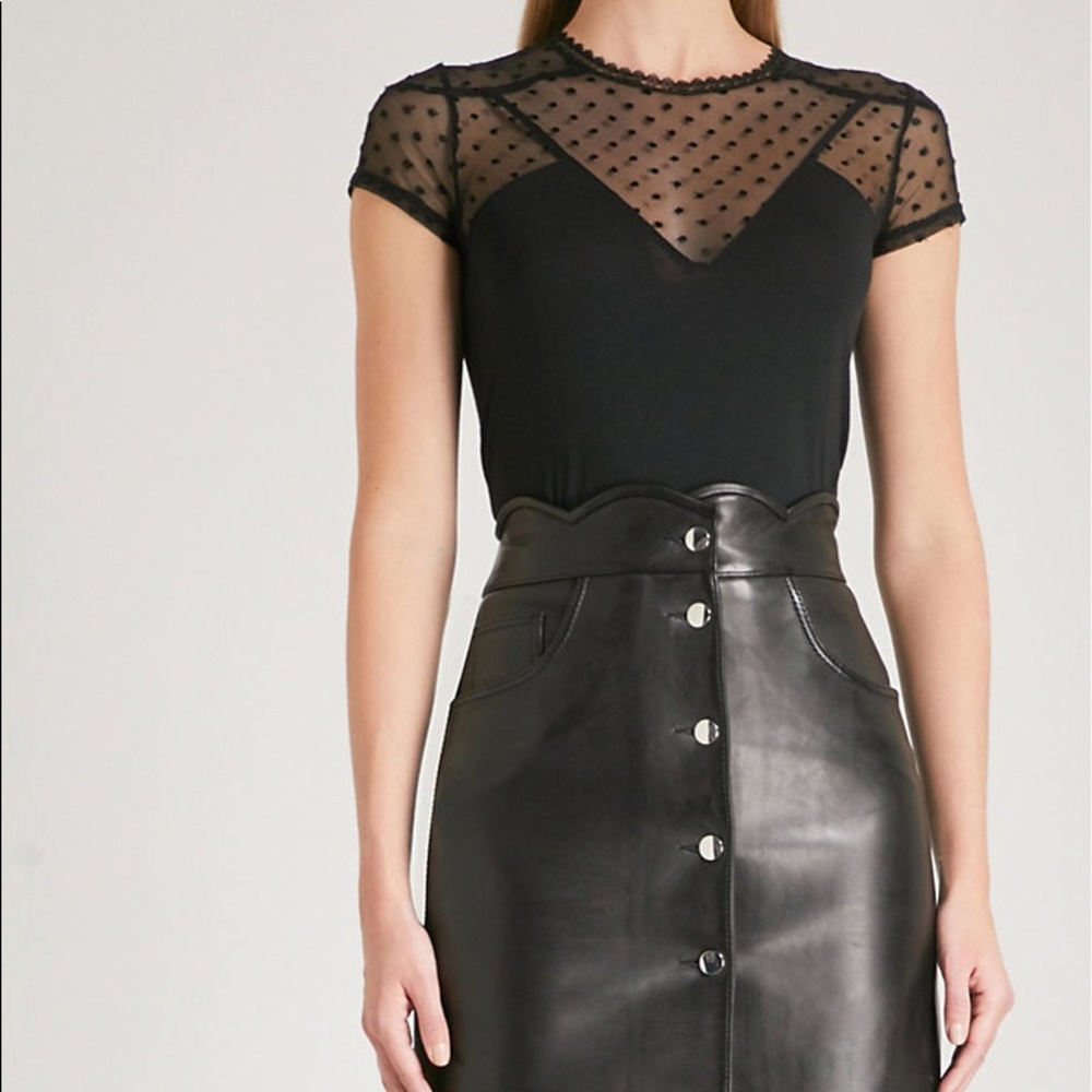 Maje Lace Top